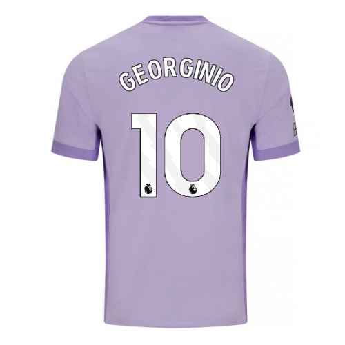 Billige Fotballdrakt Brighton Georginio Rutter #10 Replika Bortedrakt 2025-26 Kortermet Billige Fotballdrakt Brighton Georginio Rutter #10 Replika Bortedrakt 2025-26 Kortermet